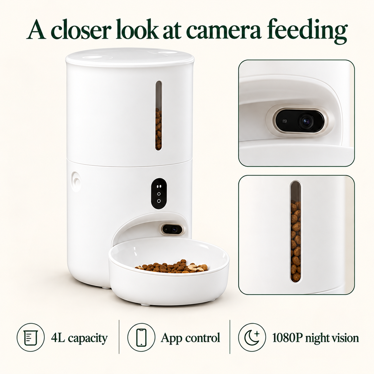 4L Camera App Pet Feeder - V66M
